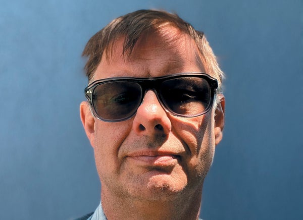 Image of Kevin Cooley wearing sunglasses