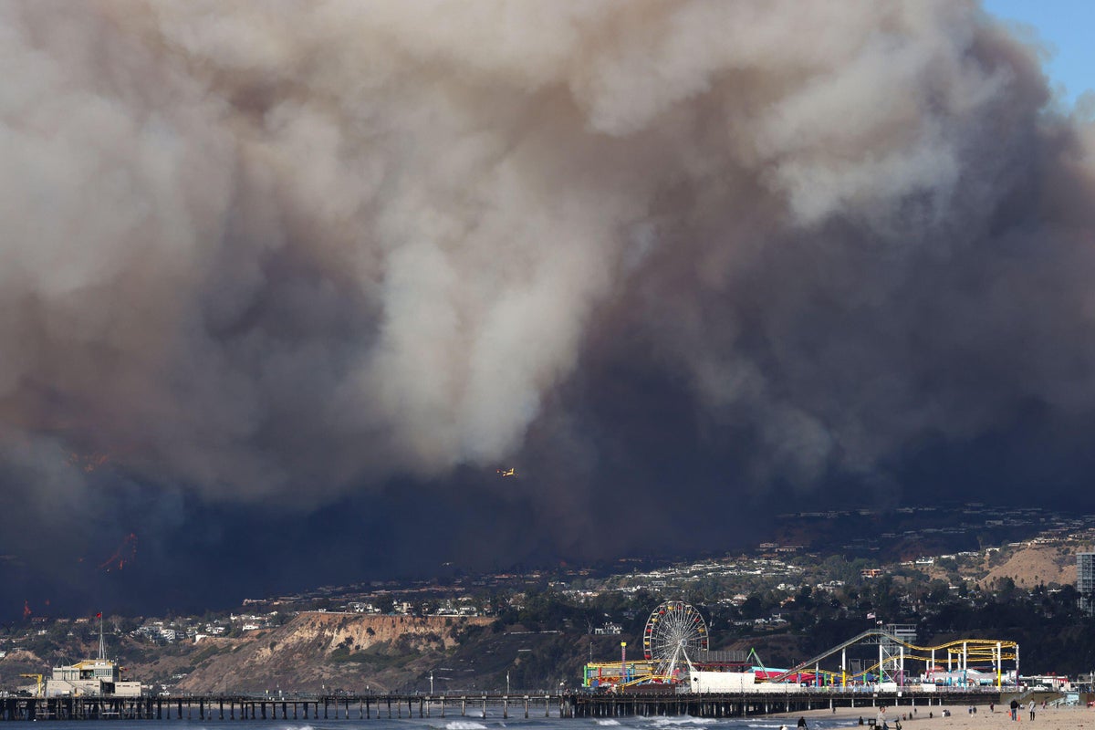 How the Los Angeles Fires Were Fueled by Santa Ana Winds and Climate Change