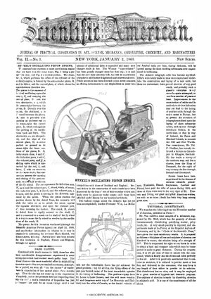 Scientific American Magazine Vol 2 Issue 1