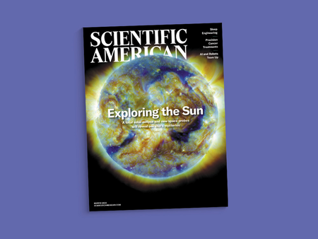 Cover the March issue of Scientific American