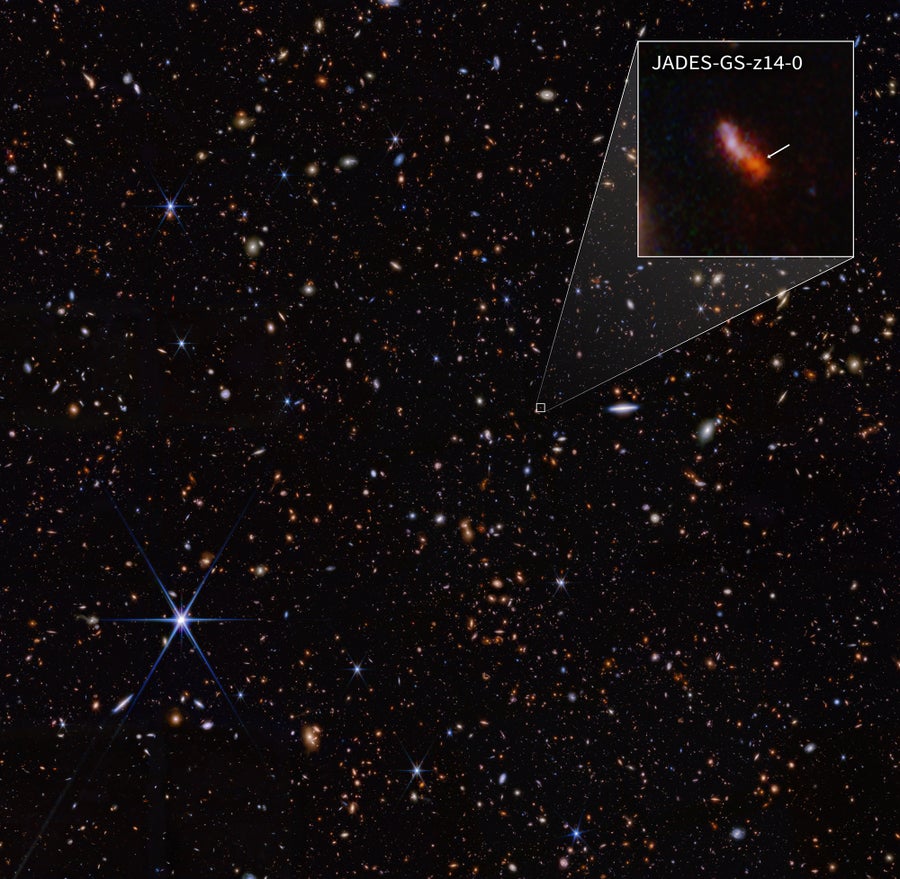 JWST Detects the Earliest, Most Distant Galaxy in the Known Universe—And It’s Super Weird