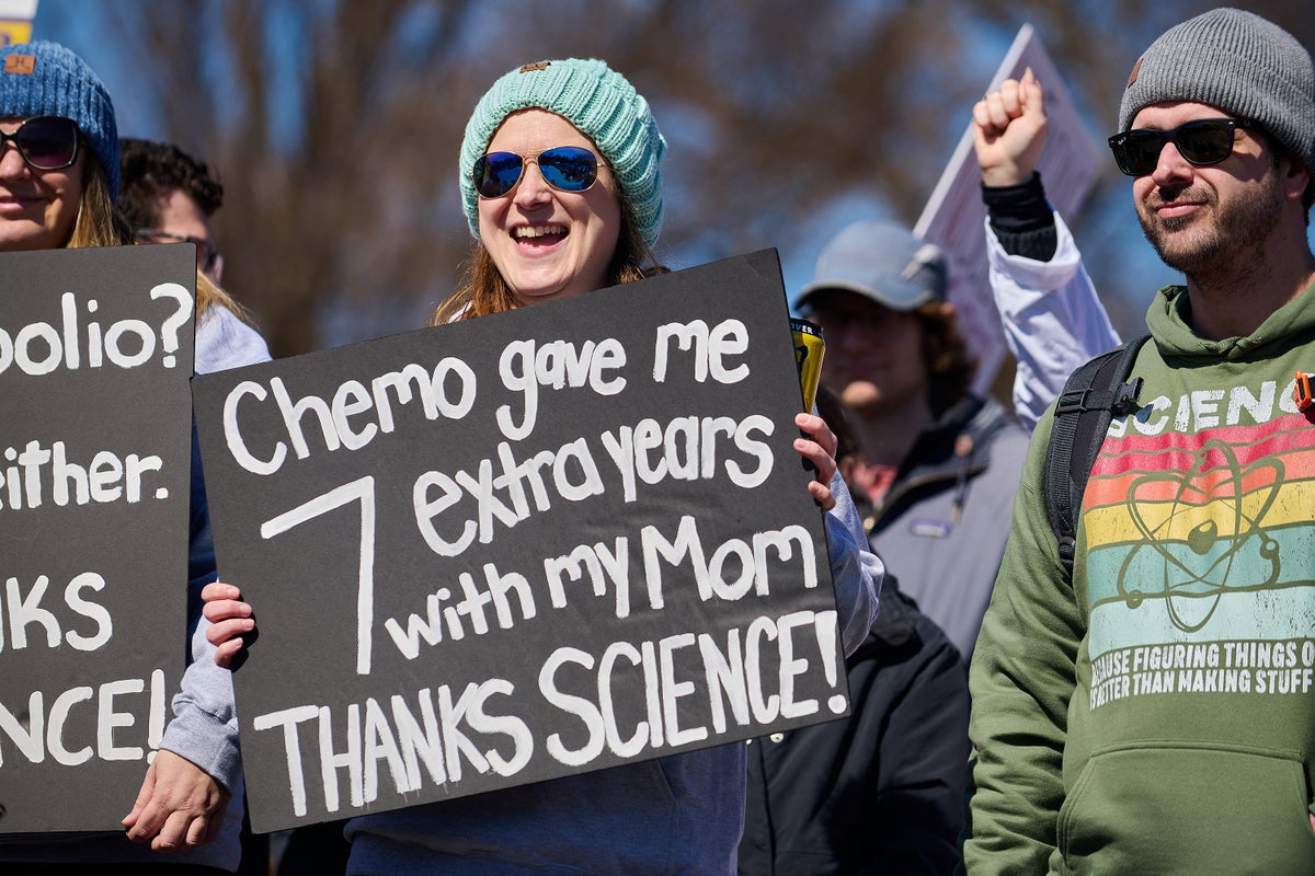 ‘Stand Up For Science’ harus berbaris untuk berarti apa -apa