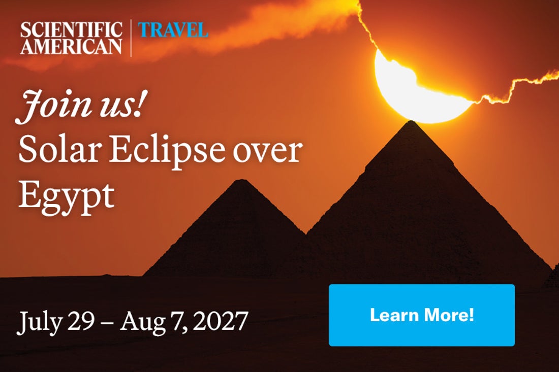 Solar Eclipse over Egypt advertisement poster