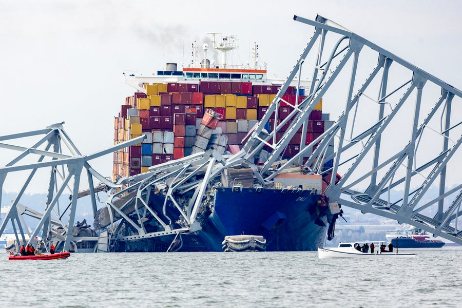 Ever Larger Cargo Ships Threaten Bridges, Ports and Other Structures