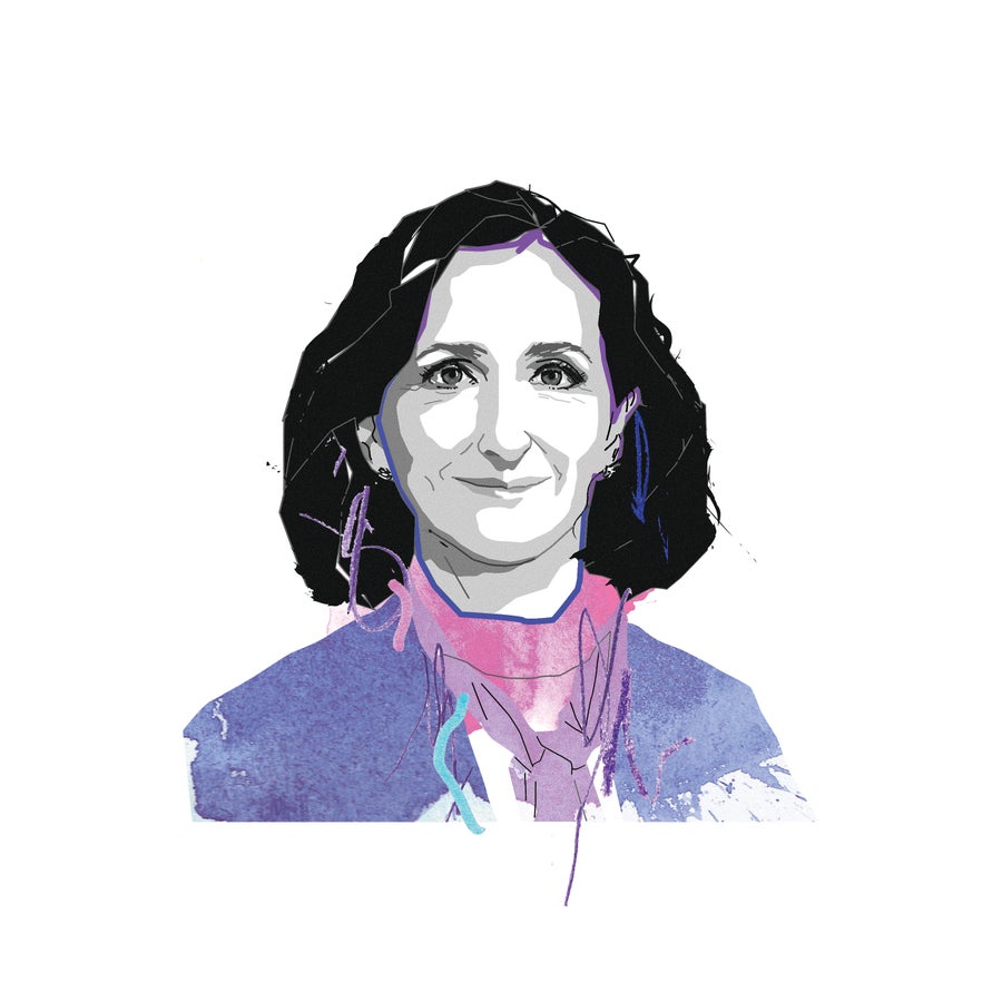 Illustration of Sara Seager