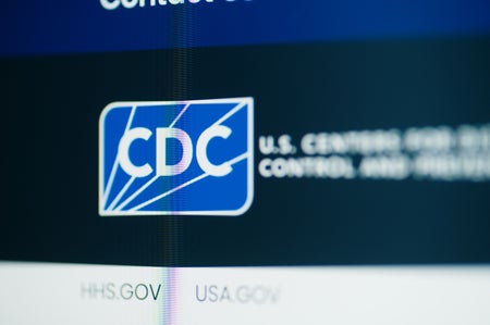 US CDC Centers for Disease Control and Prevention website detail