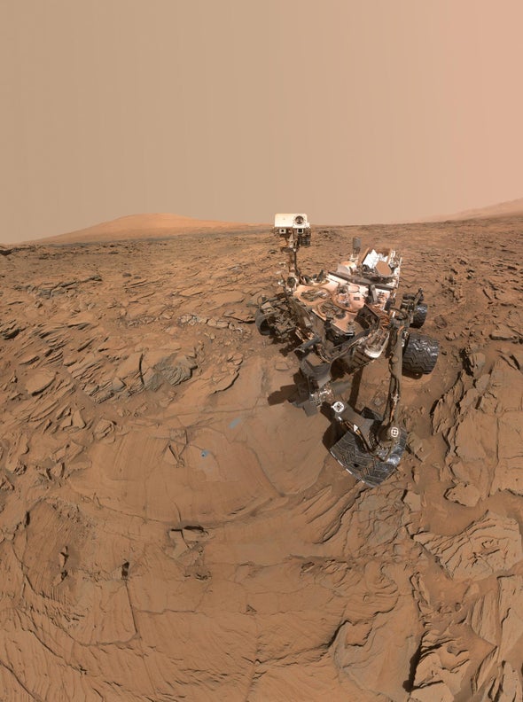 Curiosity envía datos contradictorios sobre un antiguo lago marciano