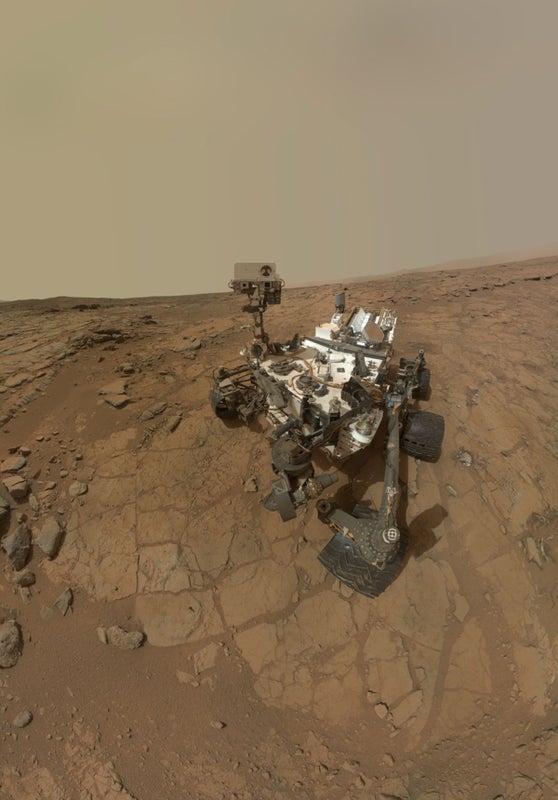 Curiosity encuentra nitrógeno en el suelo de Marte