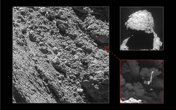 Rosetta encuentra a Philae
