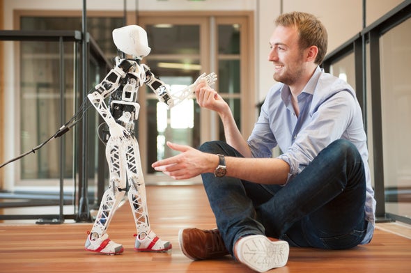 Conozca a Poppy: un robot salido de una impresora 3D