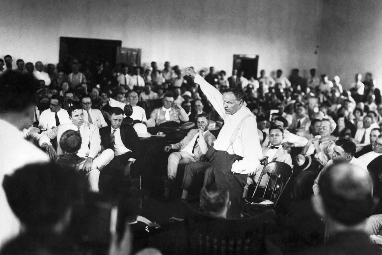 Clarence Darrow at the Scopes Trial
