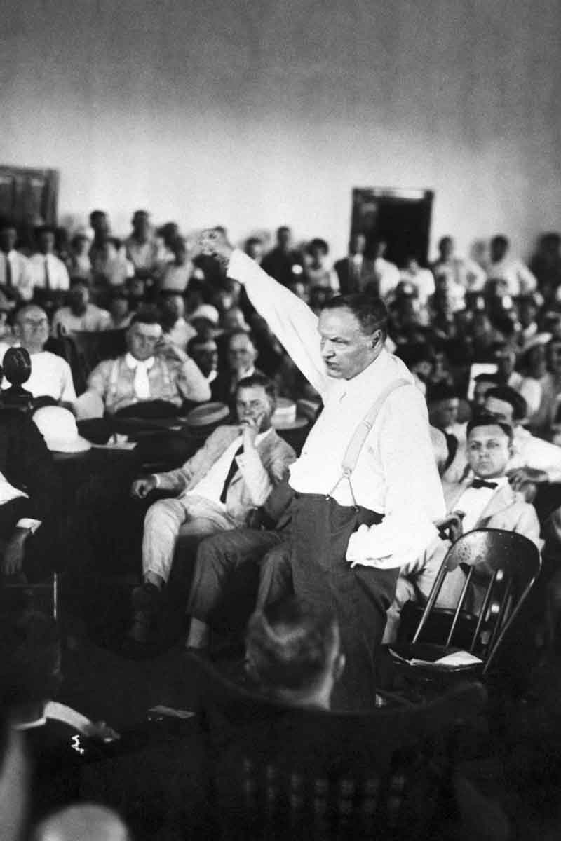 Clarence Darrow at the Scopes Trial