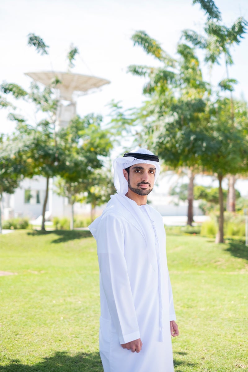 Omran Sharaf at The Mohammed Bin Rashid Space Centre