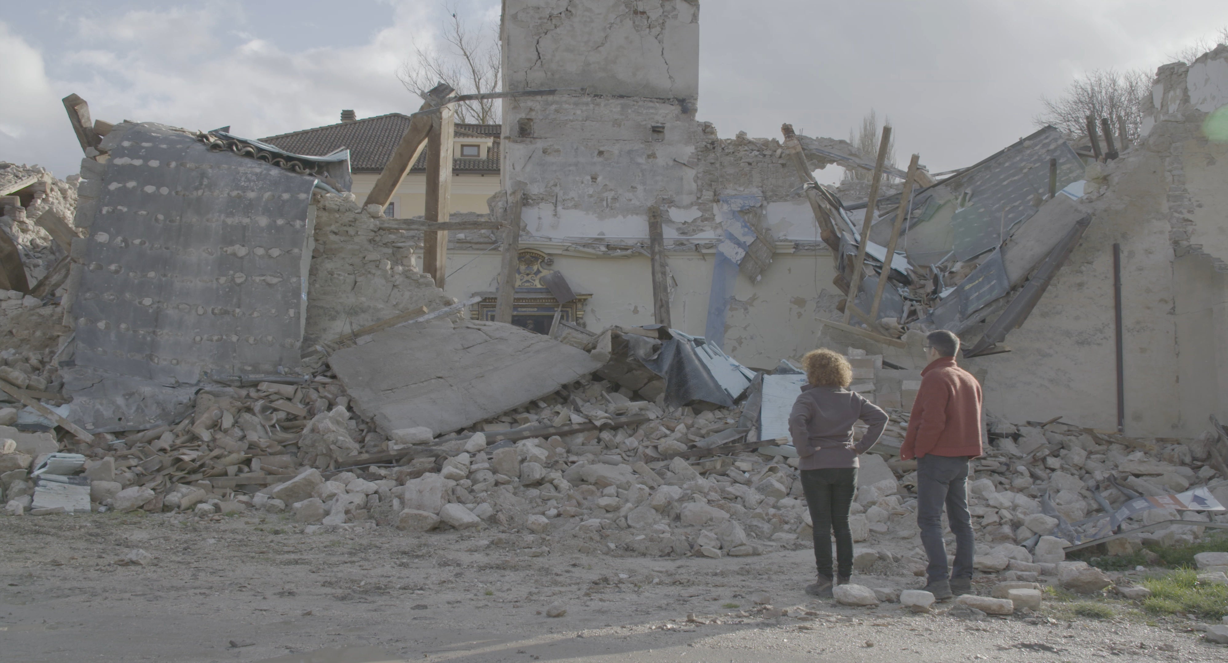 earthquake damage in italy