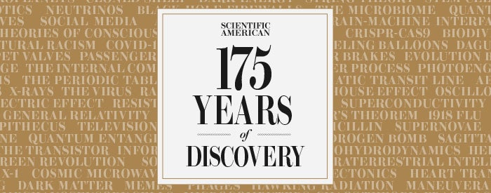 Scientific American 175 Years of Discovery