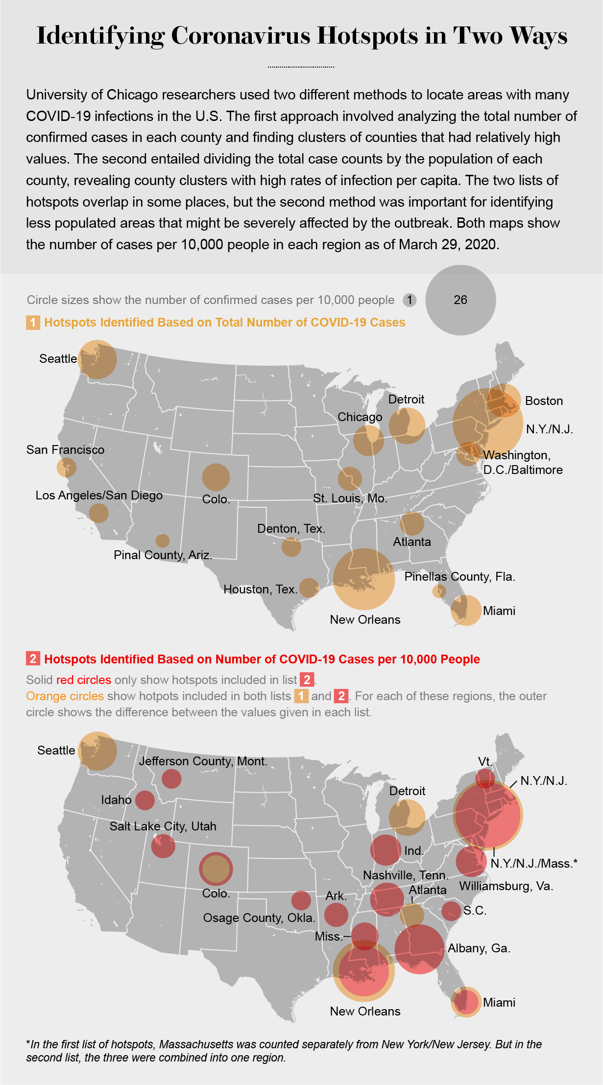 Map Reveals Hidden U.S. Hotspots of Coronavirus Infection