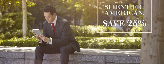 Scientific American Save 25%