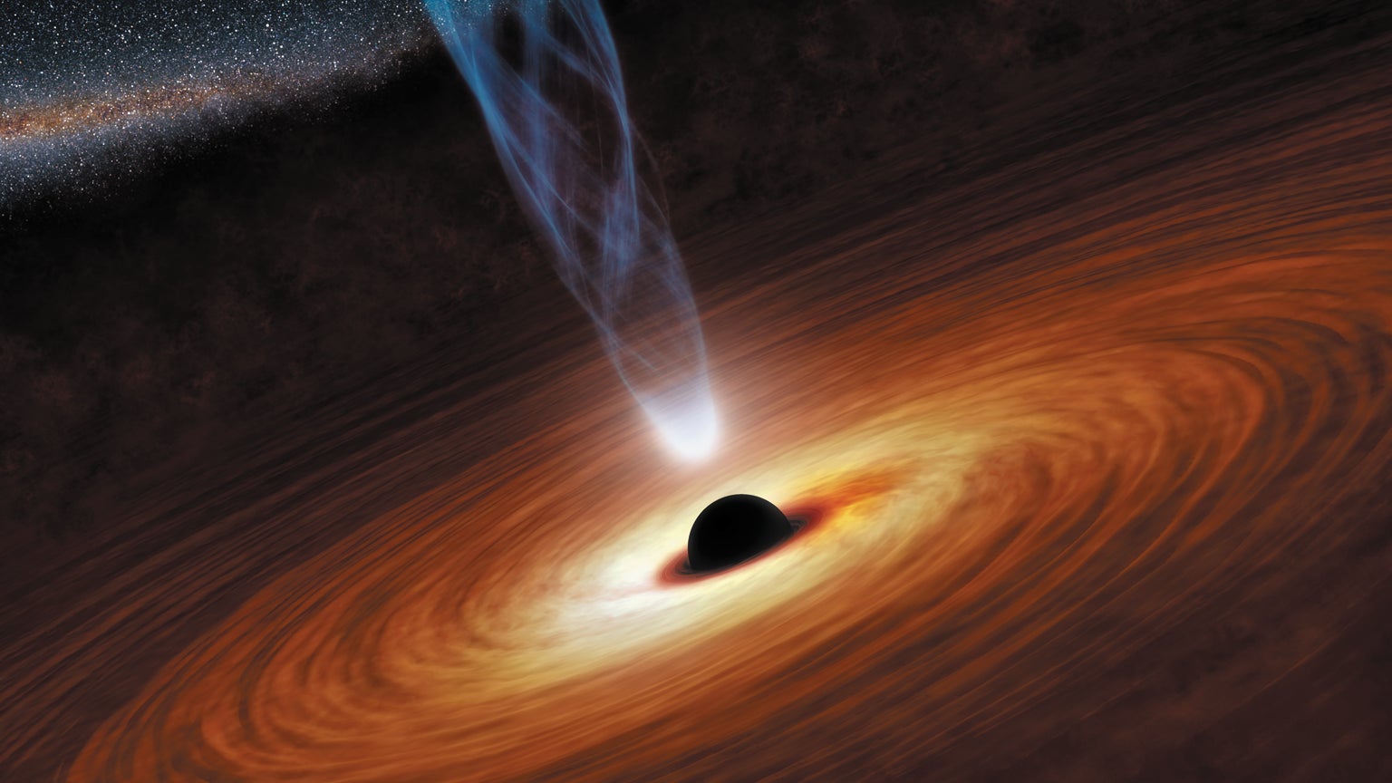 supermassive black holes feasting on gas.