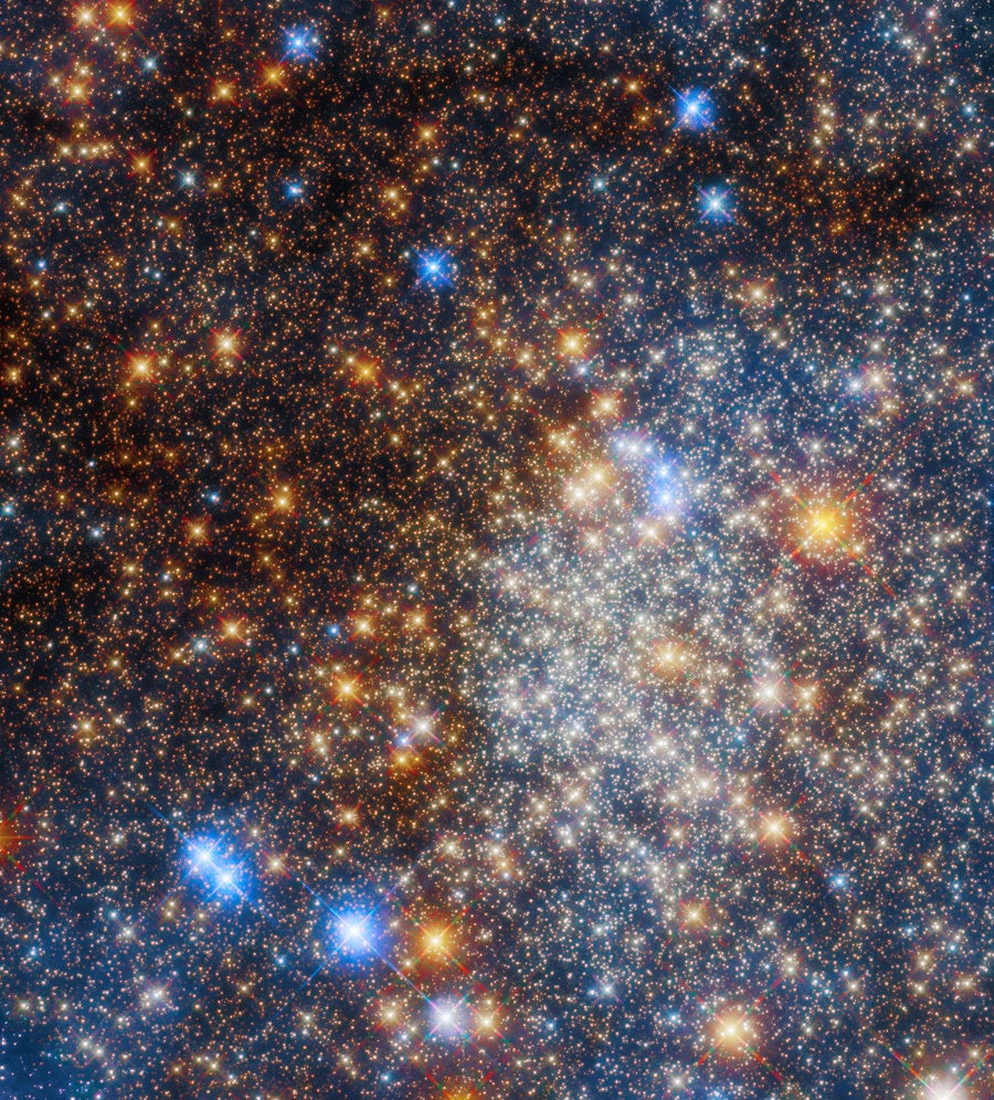 colorful image of the globular star cluster Terzan 12