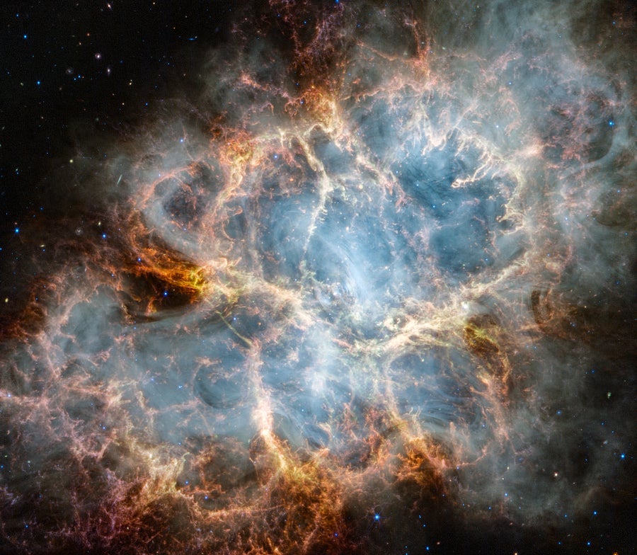 Image of the Crab nebula 