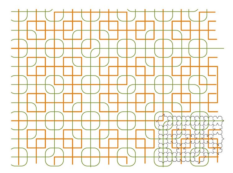 Resursive Squares Pattern Newfound Mathematical ‘Einstein’ Shape Creates a Never-Repeating ...