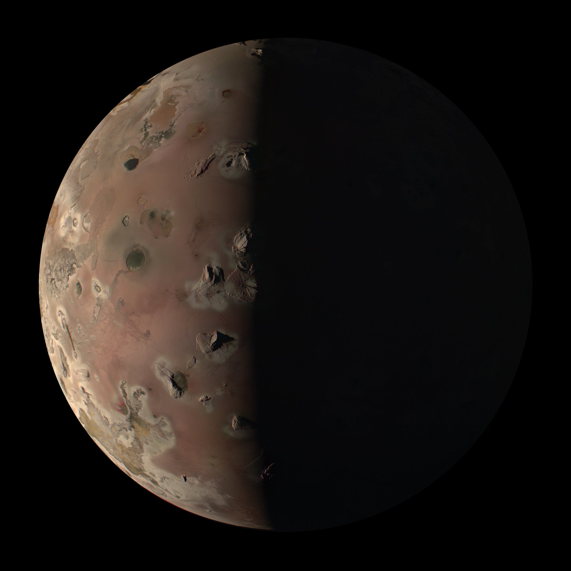 Jupiter's Supervolcanic Moon Io Dazzles In Photos From NASA's Close ...