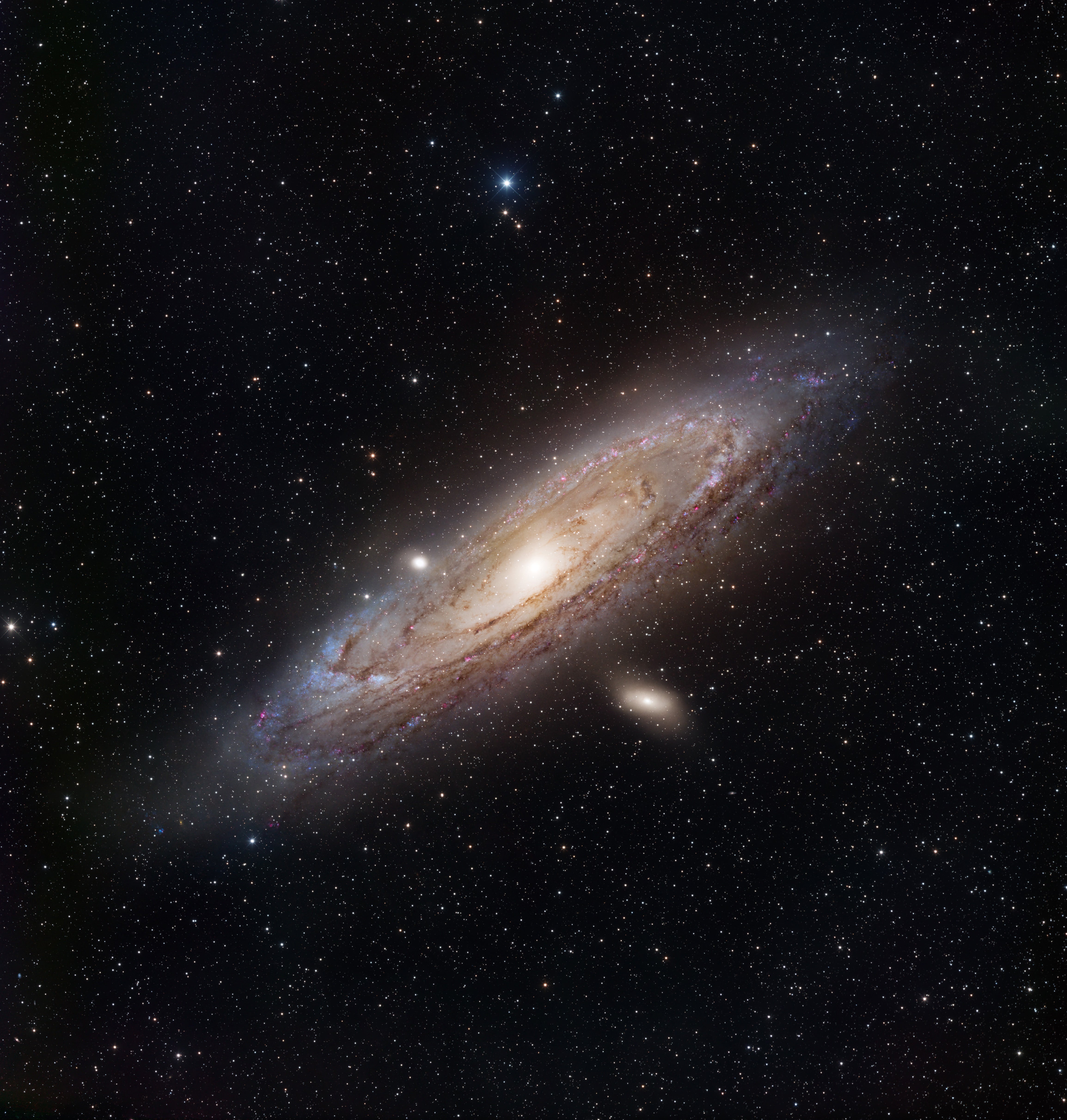 andromeda galaxy infrared