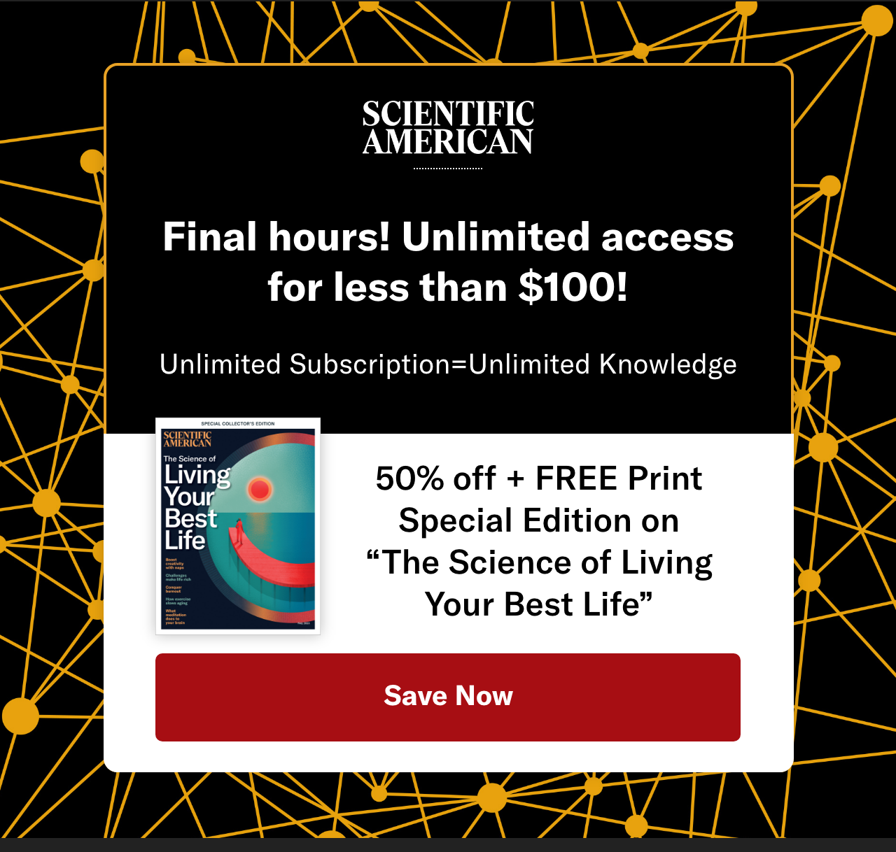 Save 50% On Unlimited + Free Special Edition