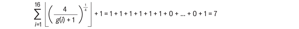 Solving the equation for finding the fourth prime number