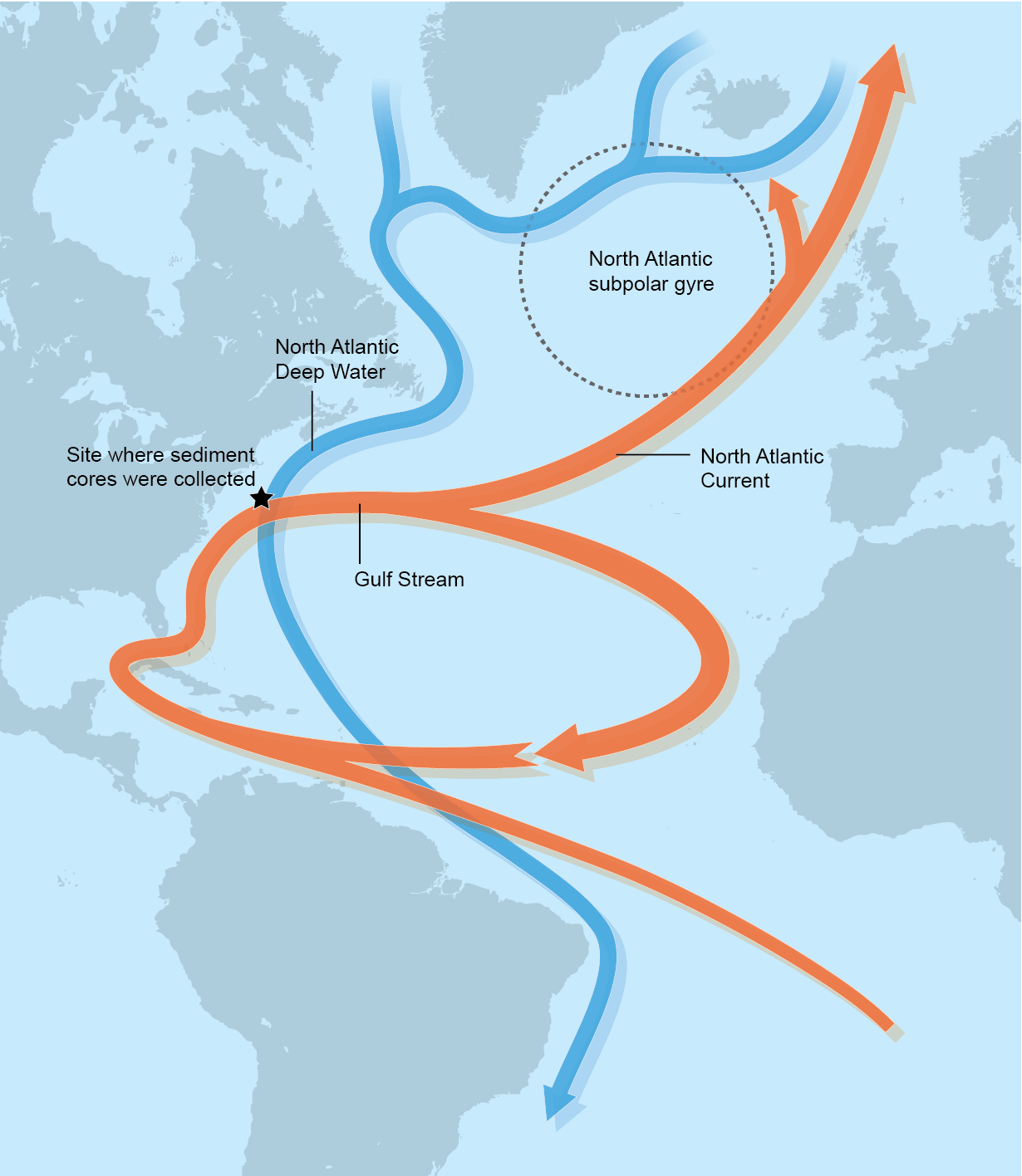 GeoGarage Blog Slow Motion Ocean Atlantic S Circulation Is Weakest In   AMOC Graphic Modified 01 