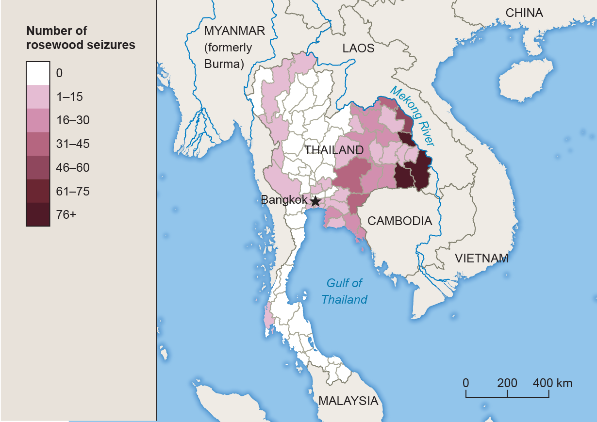 Tracing Thailand's Illegal Rosewood Trade - Scientific American