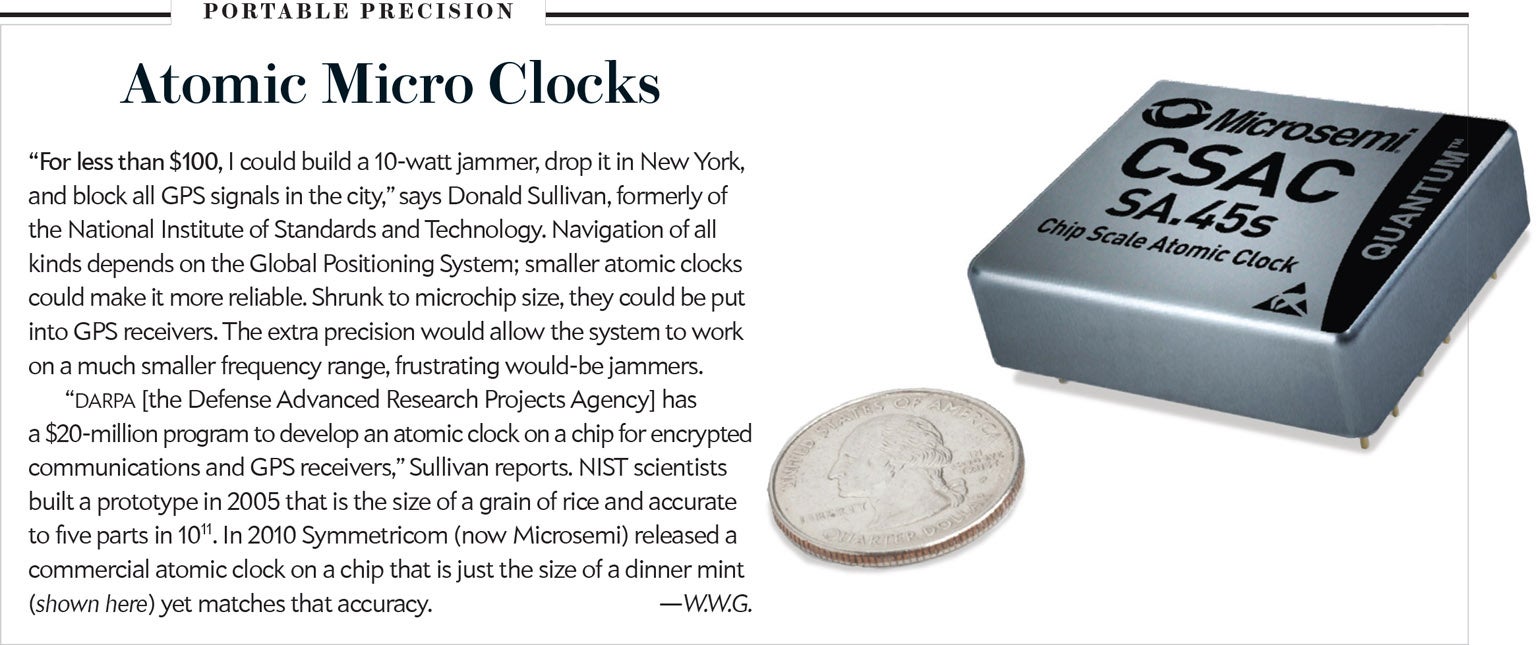 A chip-scale atomic beam clock