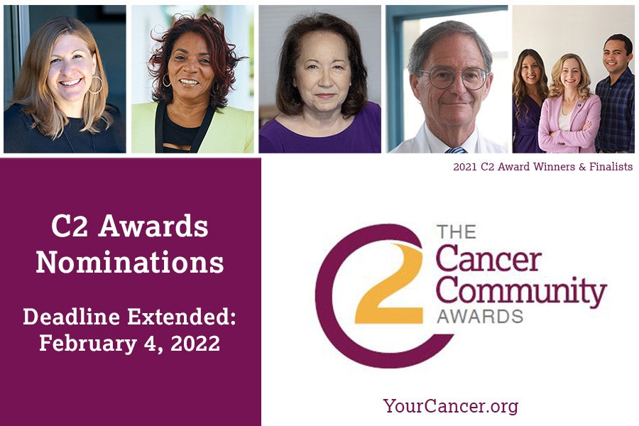 2022 Cancer Community Awards – Nominations Deadline Extended