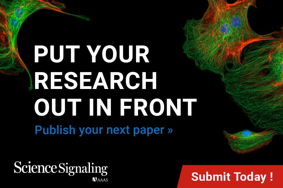 Publish Your Paper in Science Signaling