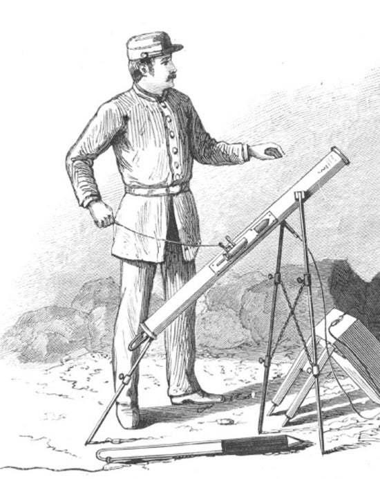 rocket launching device