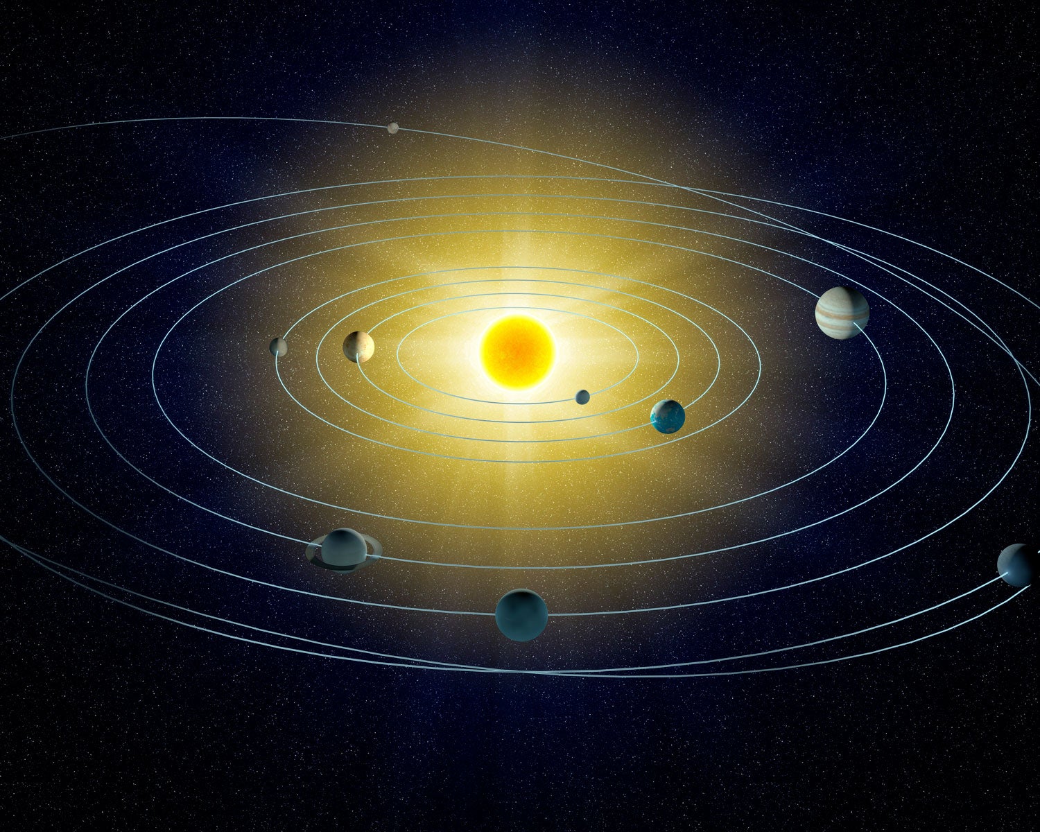 Solar system, artwork