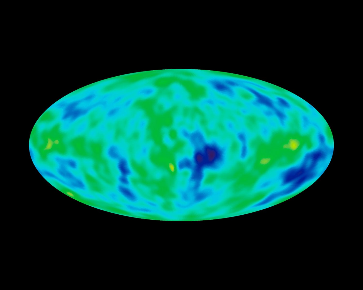 A COBE morph to WMAP sky map with the galaxy signal removed