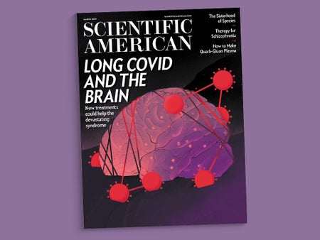 Cover of Scientific American, March 2023.
