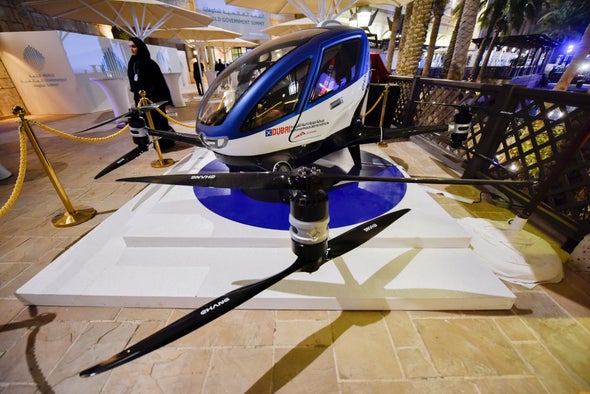 Forget Flying Cars: Passenger Drones May Be Hovering Soon at a Location Near You