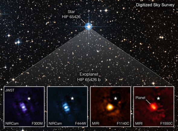 JWST's First Exoplanet Images Forecast a Bright Future