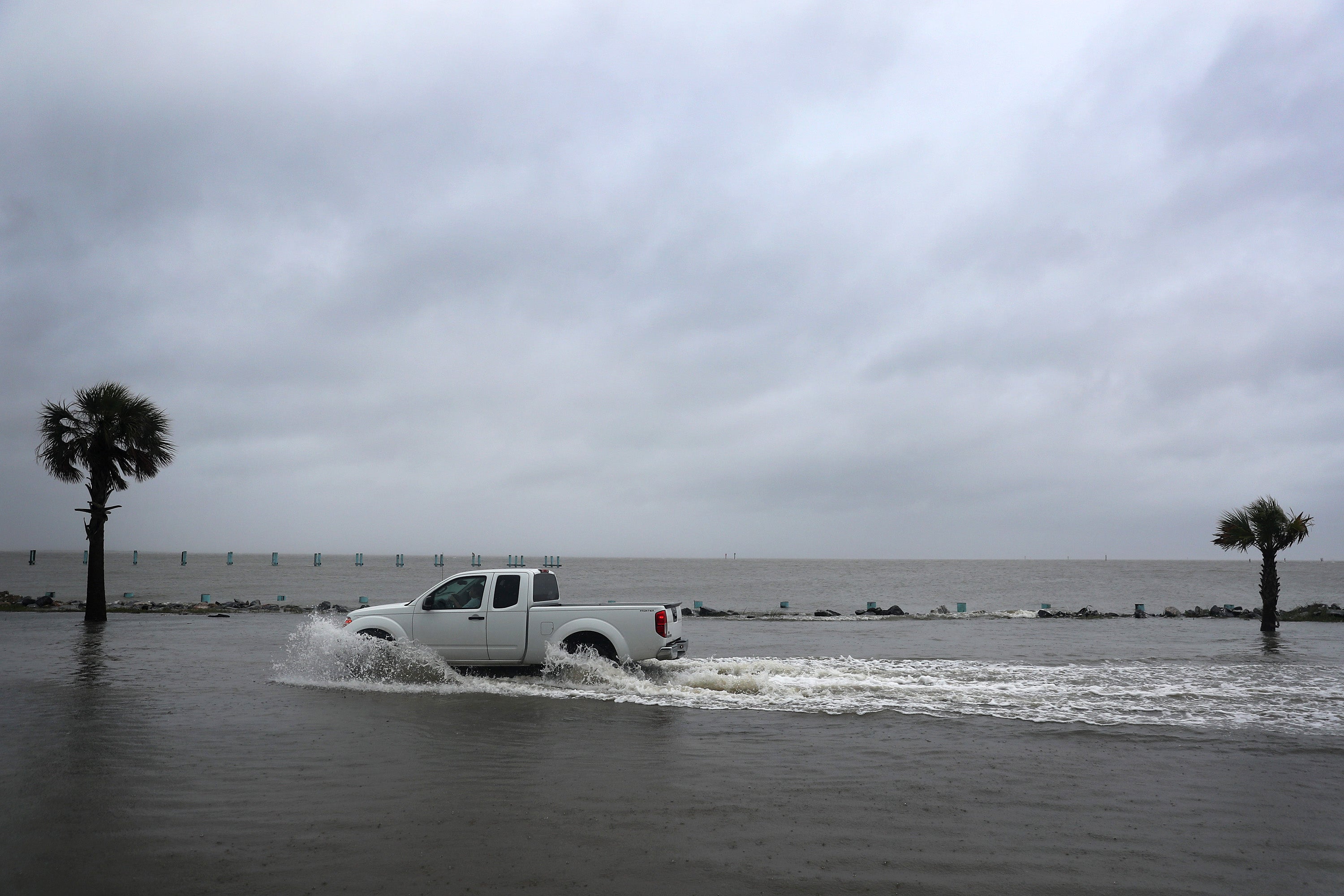 Hurricane Sally Rumbles Onshore with Echoes of Harvey