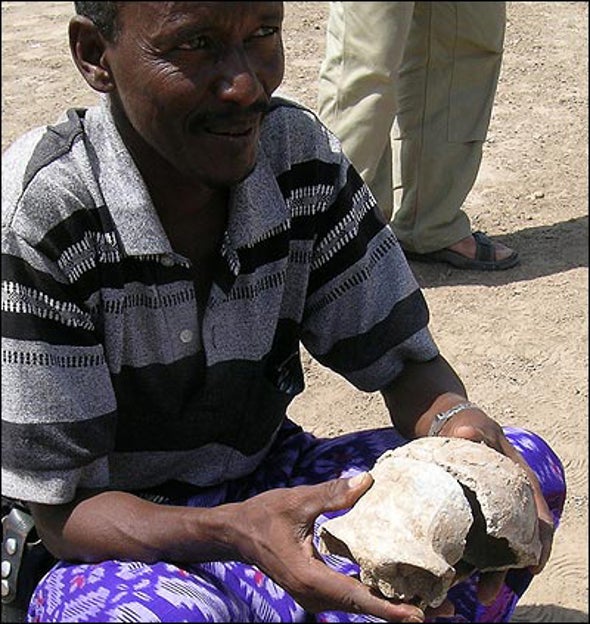Found: Ethiopian Fossil Skull