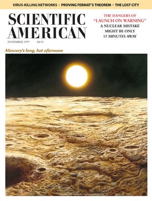 Scientific American Magazine Vol 277 Issue 5