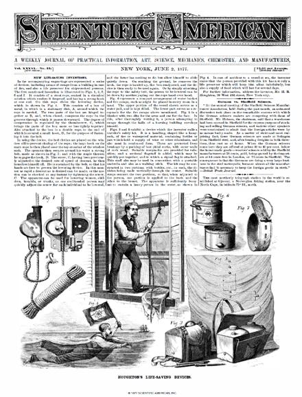 Scientific American Magazine Vol 36 Issue 22