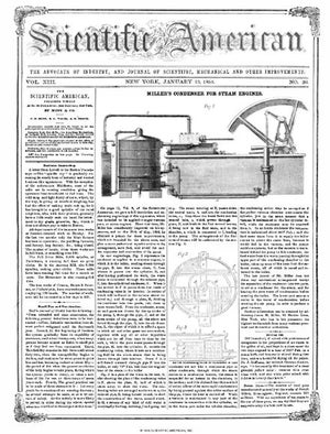 Scientific American Magazine Vol 13 Issue 20