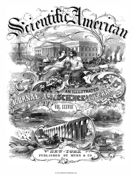 Scientific American Magazine Vol 38 Issue 1