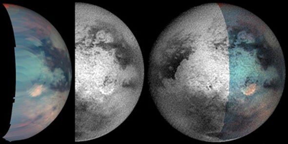 Titan's Strange Spot