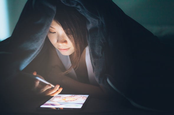 Even Thinking about Nearby Smartphones or Tablets May Disrupt Kids' Sleep