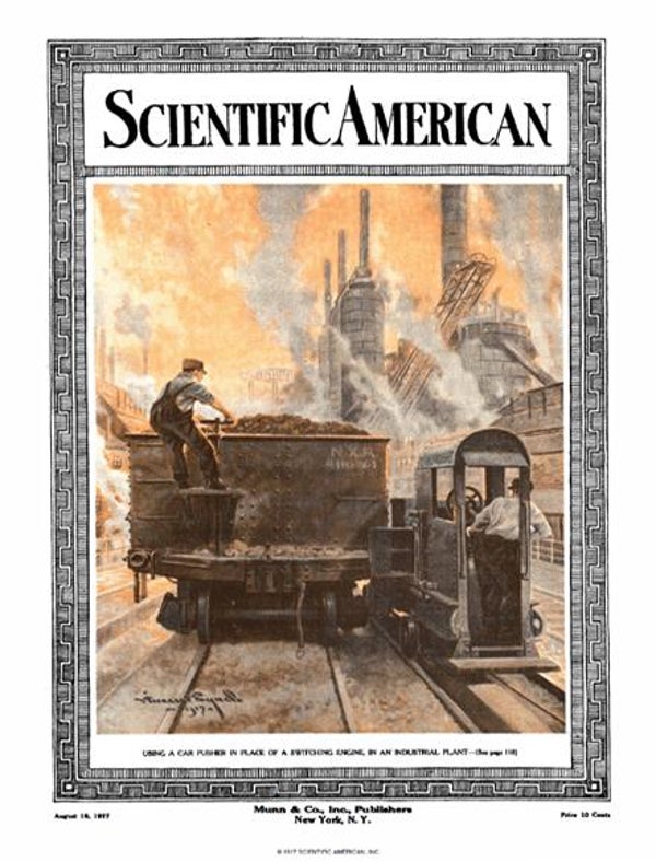 Scientific American Magazine Vol 117 Issue 7