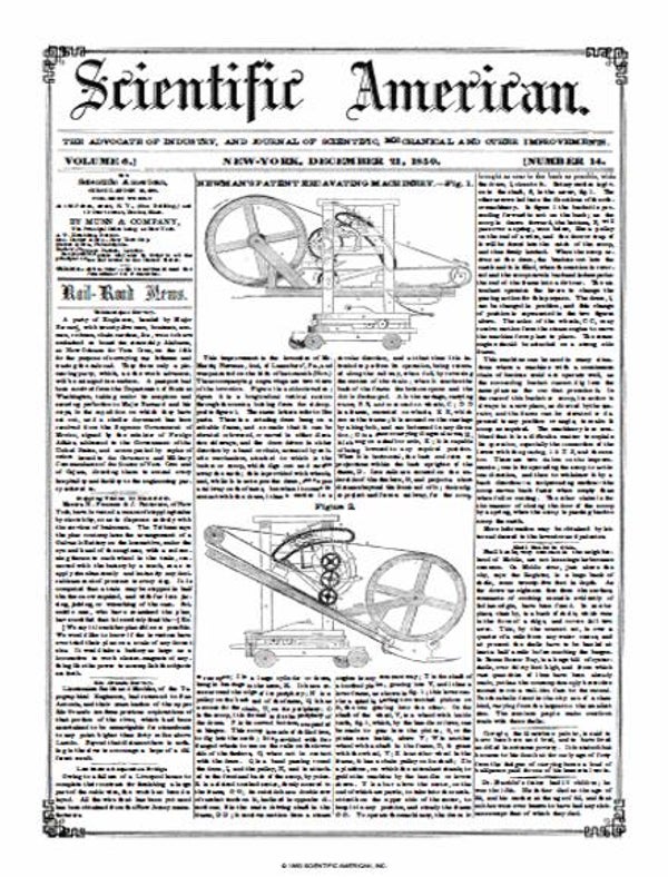 Scientific American Magazine Vol 6 Issue 14